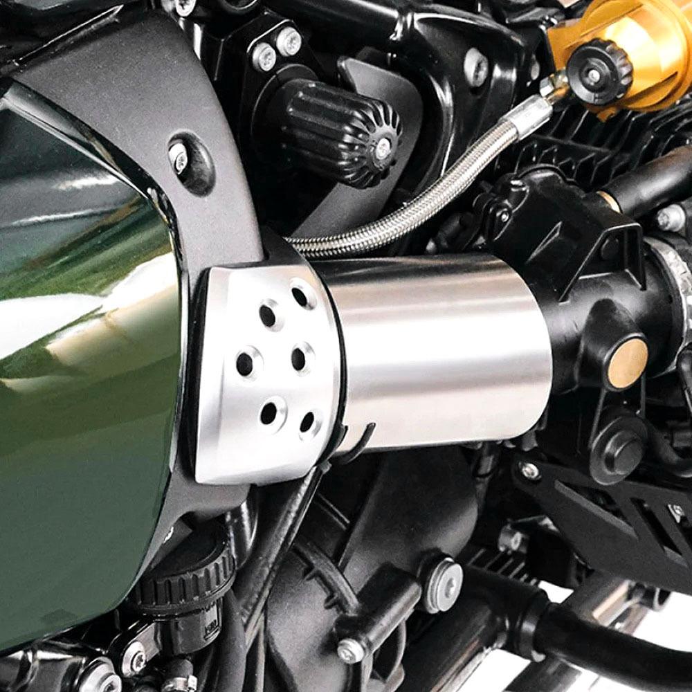 Motorcycle Stainless Steel Air Intake Covers Fairing Decoration Guard For BMW R 12 NineT Nine T R12 2024 2025