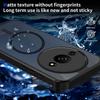 KEYSION Magnetic Phone Case for Redmi A3 A3X Soft Silicone+PC Matte Translucent Clear Shockproof Back Cover for Xiaomi POCO C61