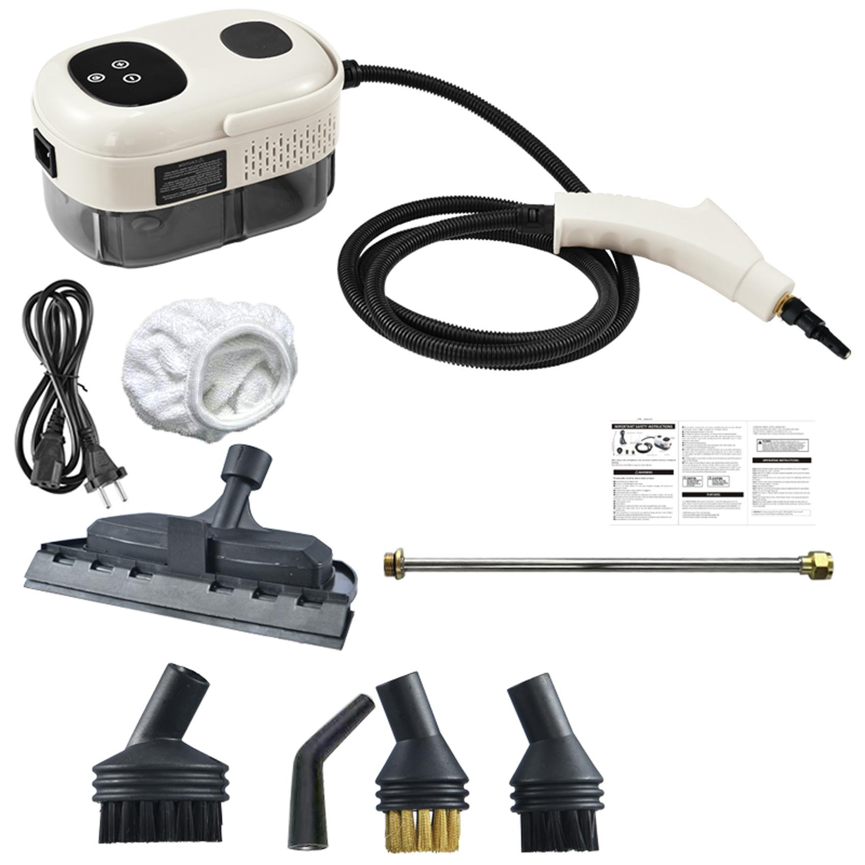 

Пароочиститель Стерилизация под высоким давлением и температурой Ручной бытовой кондиционер Кухонная вытяжка Машина для мойки автомобилей для дома белый