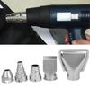 5pcsset Stainless Steel Hot Air Gun Nozzles Heat Blower Accessories