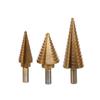 Titanium Step Drill Bit Speed Steel Drill Cone Bit Double Cutting Blades Homebrew Brew Kettle Drilled Hole DIY Brewer Hardware