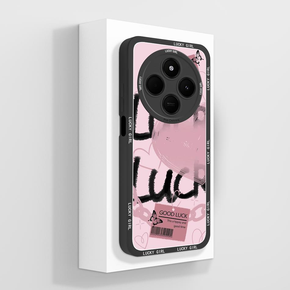 Case For POCO C75 Oil Painting Phone Back Cover For Xiaomi POCO C 75 4G 5G Soft Liquid Silicone Bumper Camera Protection Funda