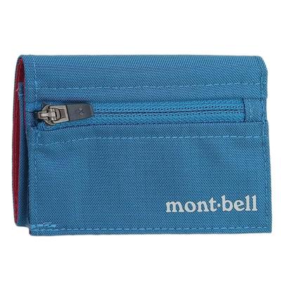 Wallet for Men and Mini Trail 1133248 [Montbell] Women, Tri-Fold, Wallet, Compact, Nylon, Wallet, (Blue (CNBL)/Blue)