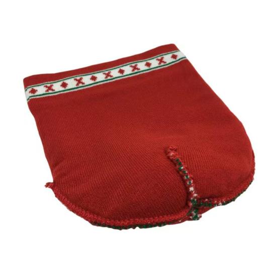 2Pcs/Set Winter Hat Scarf Set Knitting Technology Nordic Style Snowflake Pine Tree Pattern Fur