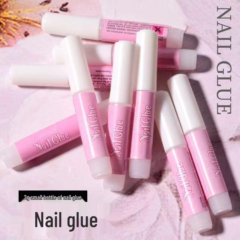 

Клей для ногтей 2 г - Склеивание украшений для накладного нейл-арта и типсов, формула без запекания