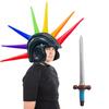 Inflatable Hat Blue Sword Party Decoration Props
