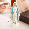 Virgin Mary Plastic Statue Handmade Catholic Virgin Mary Statue Christmas Home Decoration Christmas Gifts