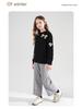 Girls' Knit Cardigan Sweater - Spring/Autumn 2025 Style for Middle Children