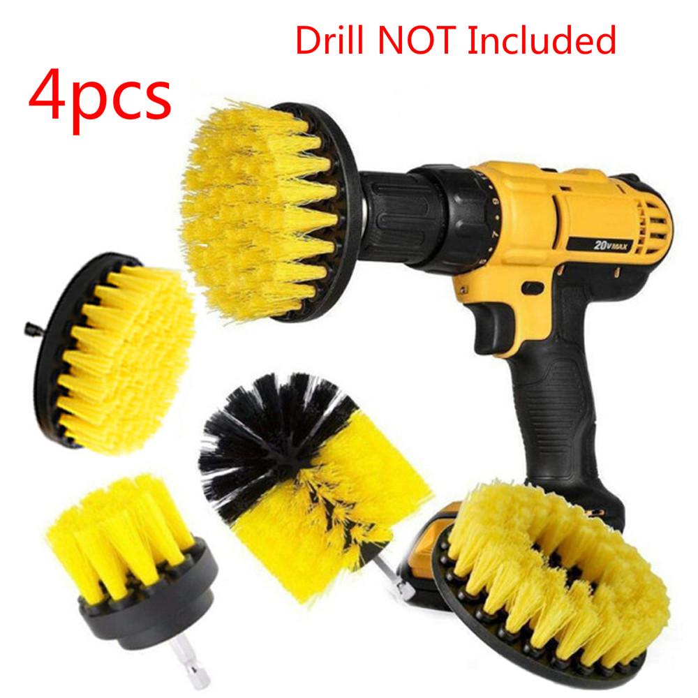

Набор насадок для щеток 2/3,5/4/5 дюйма, мощная скрубберная щетка, набор для чистки полировщика автомобиля с удлинителем, инструменты для чистки автомобиля