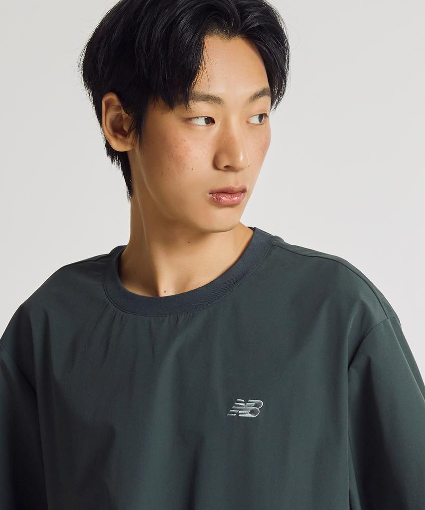 Nyuballanseu Nbneg31623 / Uni Frozen Essential Woven Short Sleeve Tee (Hunter)