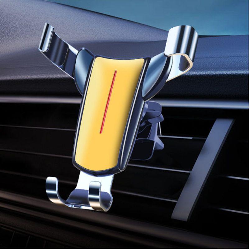 Car Phone Holder New Model Car Navigation Air Vent Gravity Mount Car Holder Clip-On Car Mount