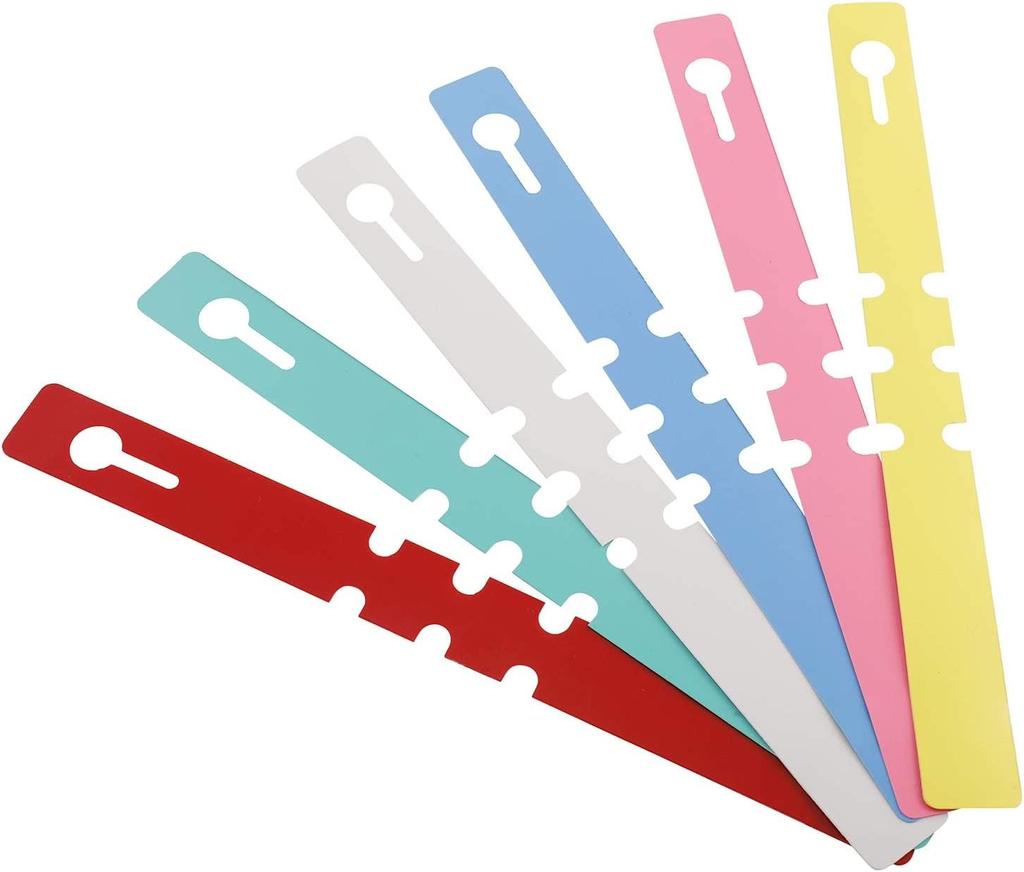 Hepatton Garden Bonsai Plant Labels for Potted 6 Pack of 600 Labels, Tags, Succulents, Flowers, Plants, Gardening, Signs, Colors,