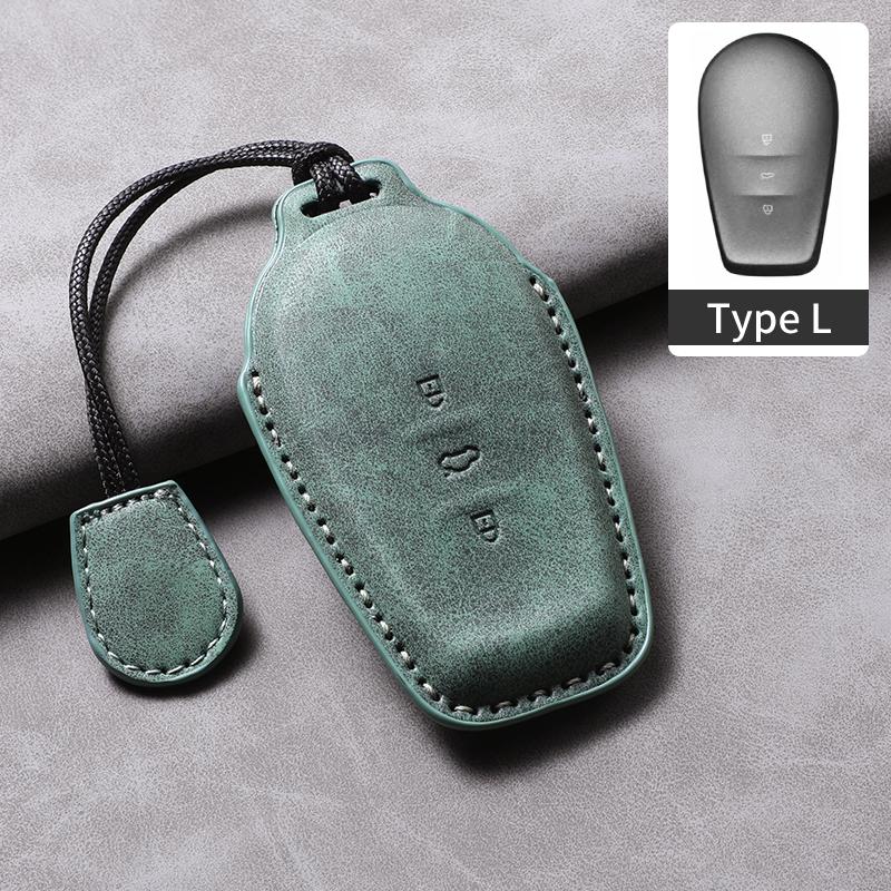 For Nissan N7 N7 Pro N7Max Leather Car Remote Key Case Cover Car Key Shell Anti-Scratch Protector Decorative Accessories