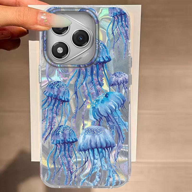 

For Honor 200 Lite 400 200 Pro X9b Magic 7 6 Lite X9c X8b X7c 200 Smart Phone Cover Pink Jellyfish For Honor 400 Lite Soft Bags Honor X7c