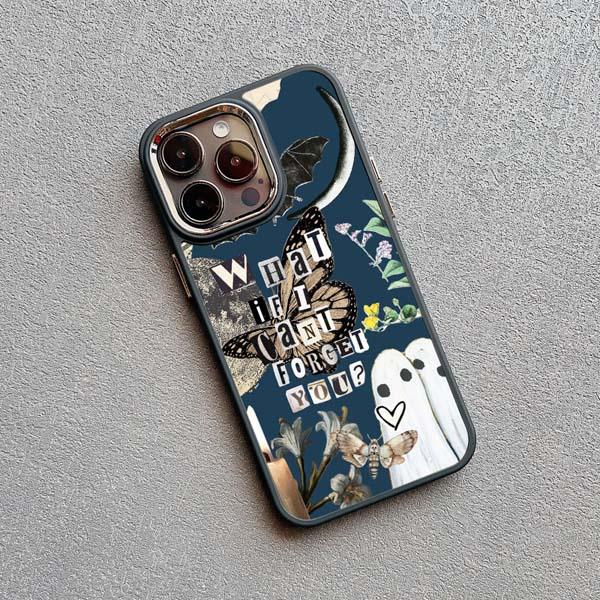 Fashion Ghost Creativity Phone Case For Iphone 16 15 14 11 13 12 Pro MAX Back Cover X XS XR Max 7 8 Plus Cases Solt Matte Shell