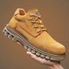 Fashion 2025 Winter Ankle Boots Men's Boots Outdoor Comfortable Yellow Boots with Classic Design High Top Men Casual Shoes Choice