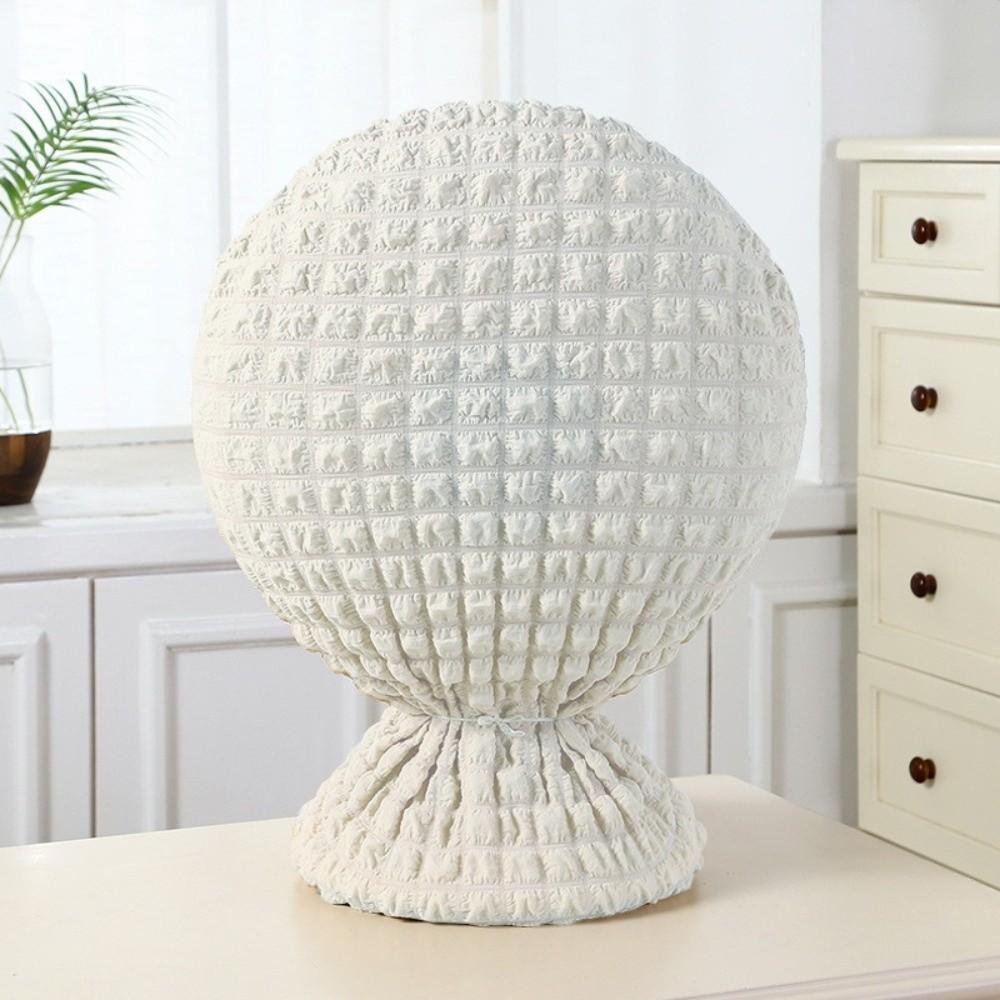 Bubble Grid Fan Protective Cover Solid Color Fan Grid Cover Durable Fan Dust Cover  Living Room