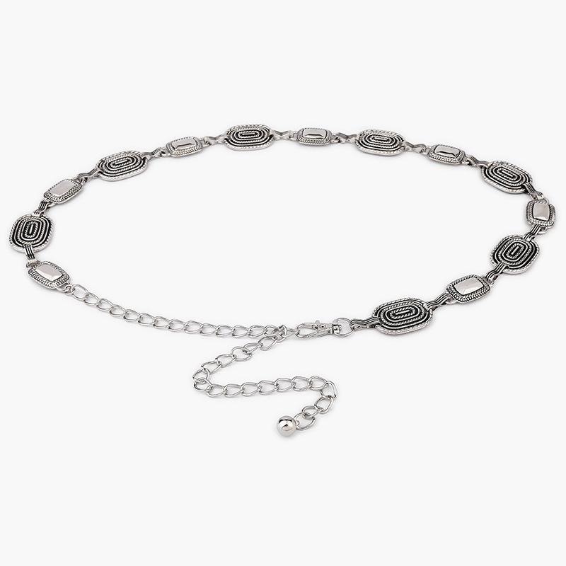 

Панк Металл Ретро Цепь Женское Изысканное Украшение С Юбкой Платьем Поясом