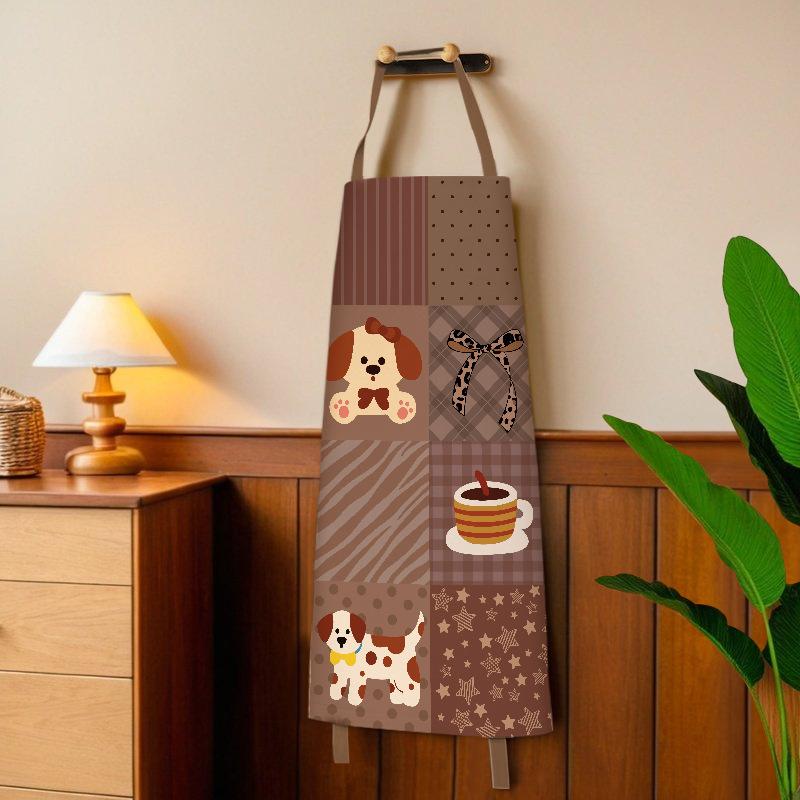 Design apron Internet celebrity high sense light luxury waterproof oil-proof anti-fouling