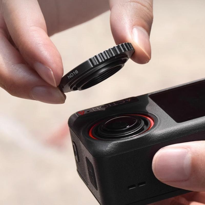 ND8 Filter Set Compatible for Action5pro/4 Camera Lens Filter ND8 ND16 ND32 CPLFilters for Enhances Photography