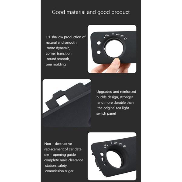 Fits 07-09 Mercedes-Benz W219 CLS 300/350/500 Headlight Switch Panel Cover