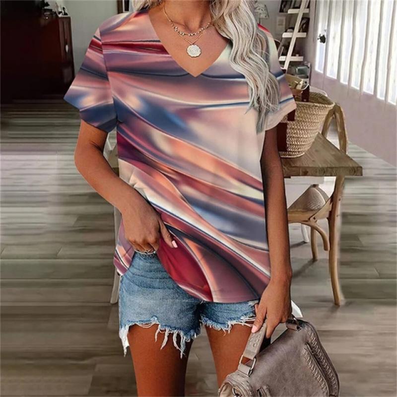 Забавная универсальная повседневная винтажная сексуальная модная женская футболка — фото 11