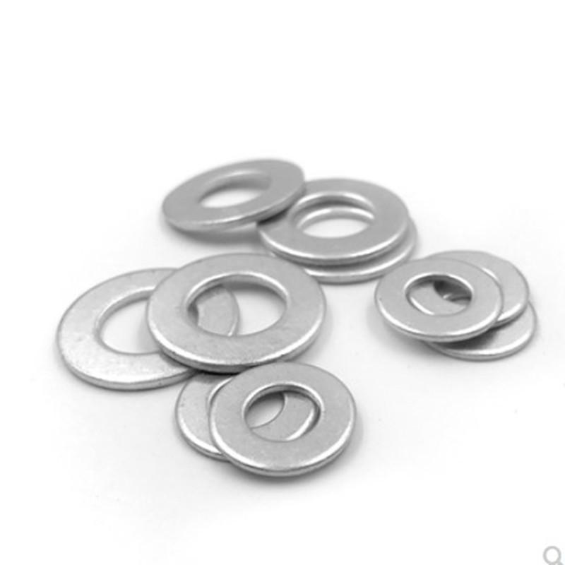 20PCS m4 m5 M6 M7 M8 M9 M10 M11 to M22 Aluminum Flat Washer Ring Gasket Sump Plug Oil Seal Fittings Washer thickness 1.5mm