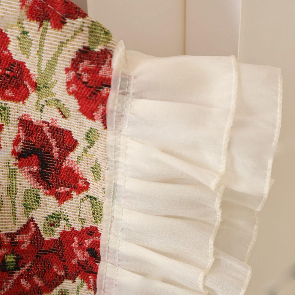 Anti Staining Chinese Retro Apron Stylish Hanging Neck Apron Practical Work Clothes  Cooking