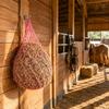 Large Capacity Small Hole Net for Horses, Cattle, Alpacas - Feeder Bag for Dry