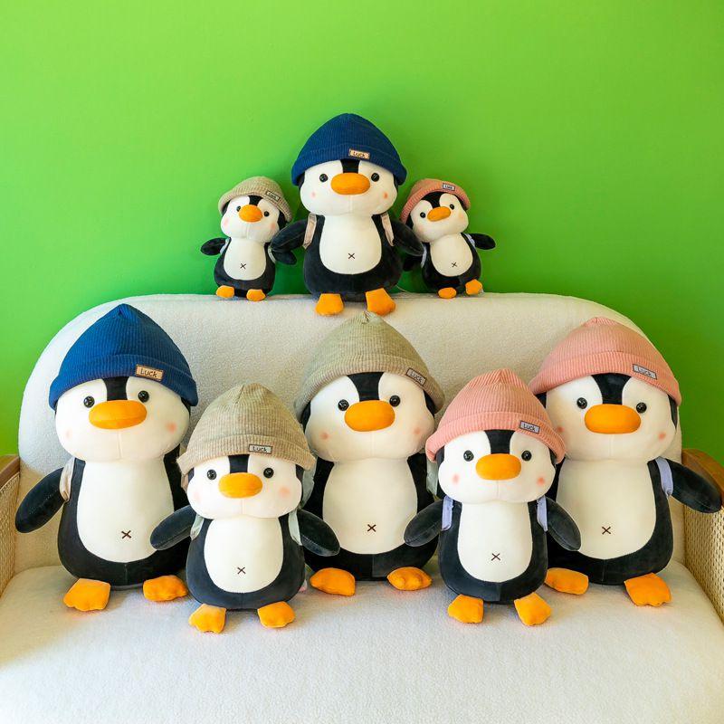 Adorable 8.7/15/18.9in Penguin Plush Pillow Toy Gift