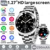 LIGE Business Smart Watch Men IP68 Waterproof Bluetooth Call Sport Men Watches 1.27"HD Screen Health Monitor New Smartwatch