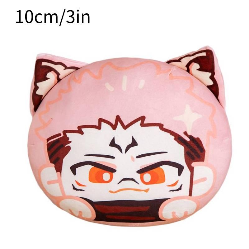 Jujutsu Kaisen Plush Pillow And Keychain With Adorable Satoru Gojo, Itadori Yuji, Megumi Fushiguro, Suguru Geto, Sukuna Cartoon Prints