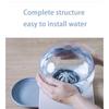 2.8L automatic fountain for pets water feeder bowl for dogs water dispenser water dispenser large puddle without electricity | dog food