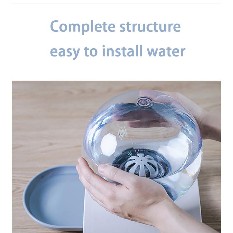 2.8L automatic fountain for pets water feeder bowl for dogs water dispenser water dispenser large puddle without electricity | dog food