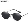 Luxury Vintage Mirror Brand Designer Sunglasses Women/Men Classic Round Outdoor Sun Glasses UV400
