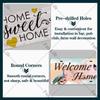 Welcome Home Metal Poster, Tin Signs, Vintage Pet, Family Hanging Plates, Plaque, Bar, Pub, Garden, Farm, Home Wall Decor