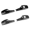 For BMW 1 3 5 6 7 Series GT F30 F35 F20 F21 F10 F11 F07 F01 F02 Gloss Black Car Turn Signal Windshield Wiper Lever Switch Cover