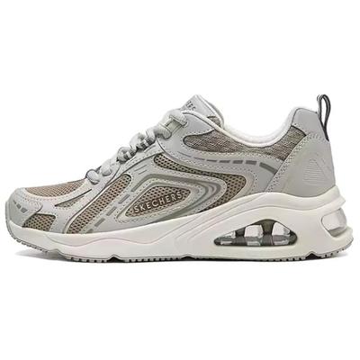 Tres-Air Uno Retro Fashion Versatile Stable Comfortable Running Durable Low-Top Running Shoes Women Sneaker Gray Brown 177905-NTGY