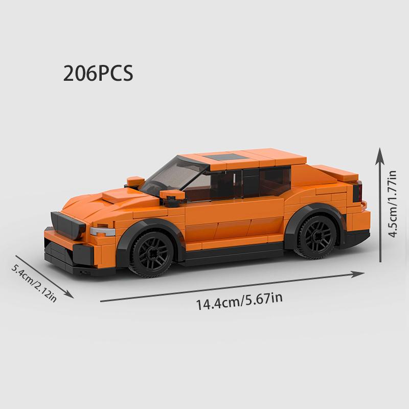MOC Speed Sports F1 City Racing Car AE86 Building Blocks Brick Vehicle Supercar Fast & Furious1 MK4 Supra Kids Toys Boy