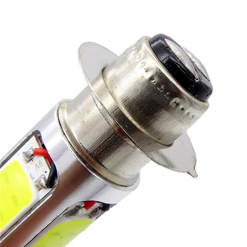 1 Pcs For Motorcycle Accessories H6M COB LED Moto ATV Headlight Head Lamp Fog Light Super Bright White Motorbike