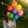 Bc Kolorowe Balony Lateksowe Urodzinowe Na Hel Powietrze Zestaw Na Imprezę 25X