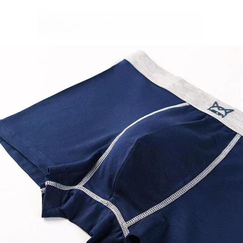 3pcs Underwear Men's Flat Corner Underwear Four Seasons Thin Four Corner Shorts Boxer Brief