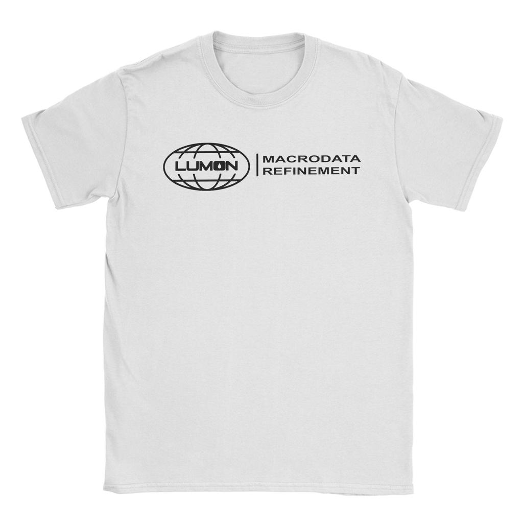 All Seasons Lumon Macrodata Refinement T Shirt for Men Women  Pure Cotton Tee Shirt Short Sleeve Tops