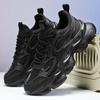 Sports men's shoes autumn new mesh breathable running shoes men's fashion casual versatile thick sole heightening dad shoes men