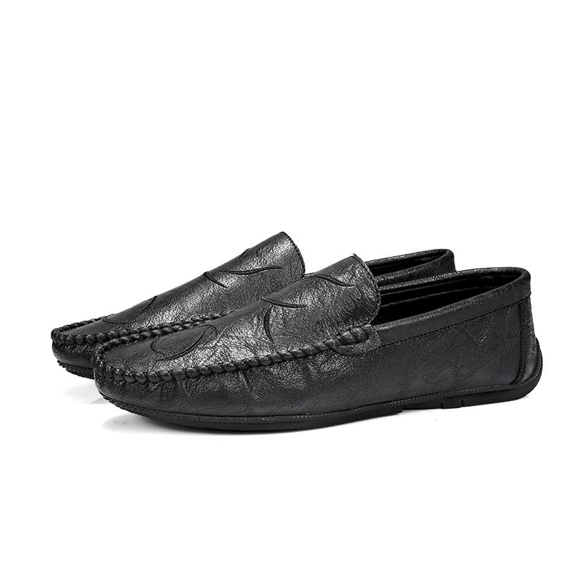Mode Herrenschuhe Männlich Bequemer Fahrschuh Leder Herren Allround Freizeitschuhe Herren Slipper Business Schuhe Heißer Verkauf Loafer Herren