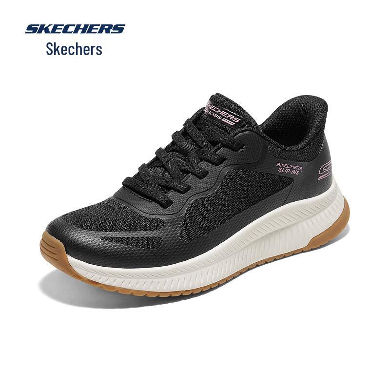 Skechers Women s 117624 Low-Top Lace-Up Sport Shoes 36.5