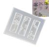 Nail Art Moulds Silicone Template Nail Designing Tool Flower Theme Silicone Handmade Molds for Manicure Creation