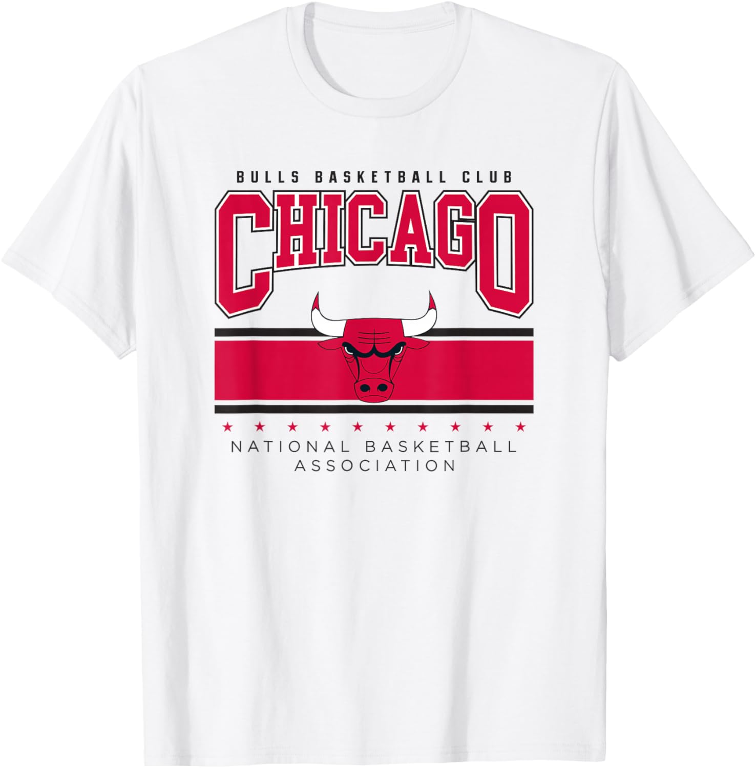 

NBA Official Chicago Bulls Up Top T-Shirt 5XL різнокольоровий