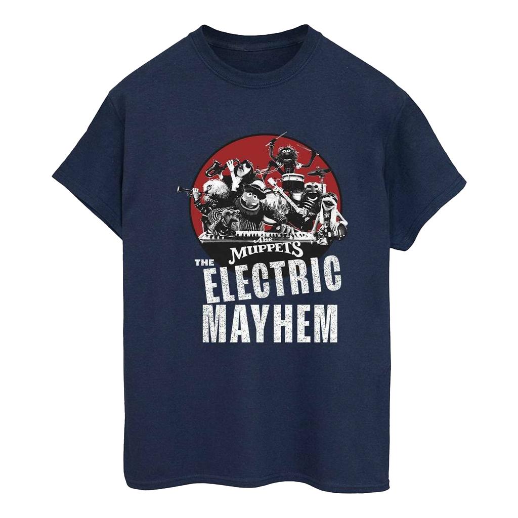 The Muppets Womens/Ladies Mayhem Cotton Boyfriend T-Shirt