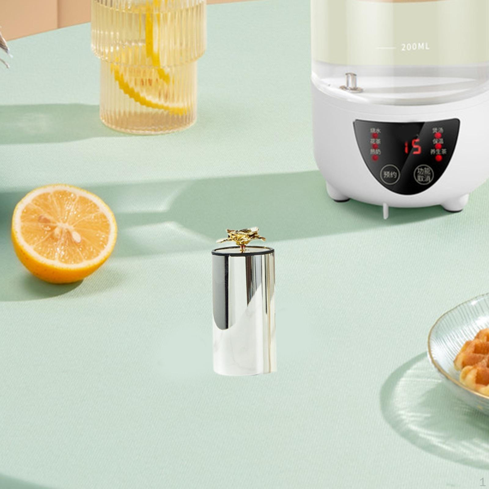 

Автоматический держатель для зубочисток, коробка для ватных палочек, портативное хранилище для декора стола, подарок для отеля 5x11.5cm_Type 2